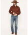 Image #1 - Wrangler Retro Men's 77MWZ Wes Medium Wash Slim Bootcut Stretch Denim Jeans, Medium Wash, hi-res