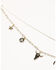 Image #2 - Shyanne Women's Layered Charm Necklace, Gold, hi-res