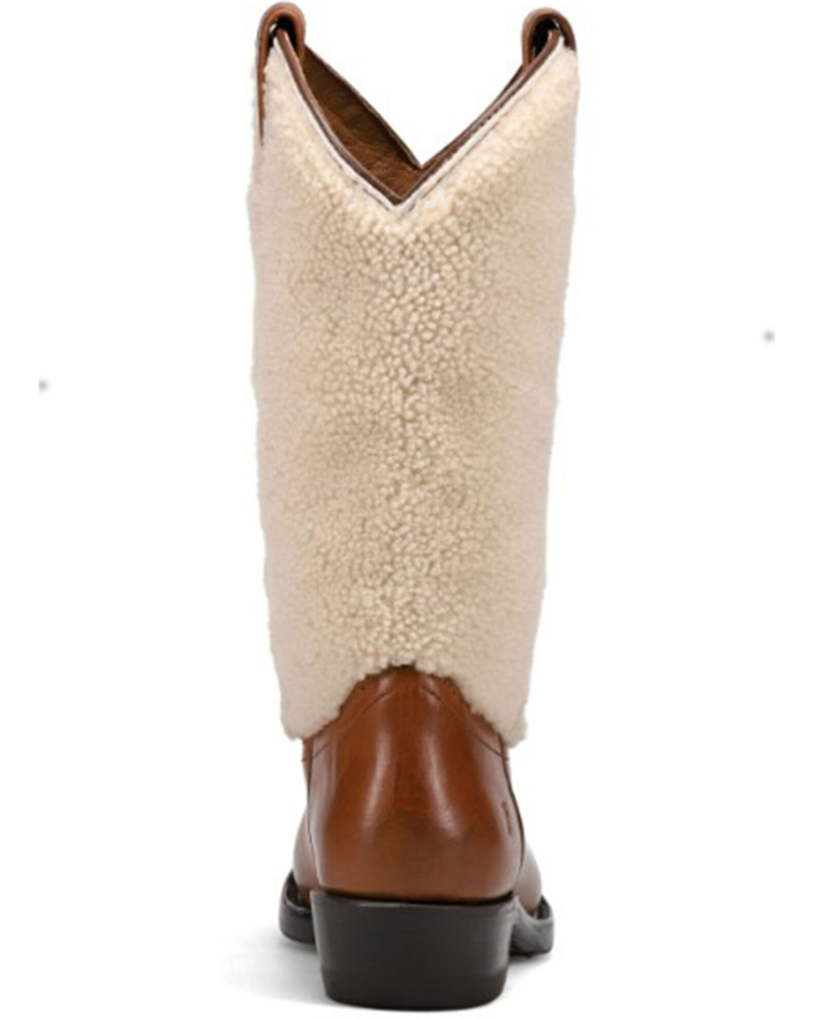 Frye Women s Billy Pull On Shearling Western Boots Medium Toe Sheplers