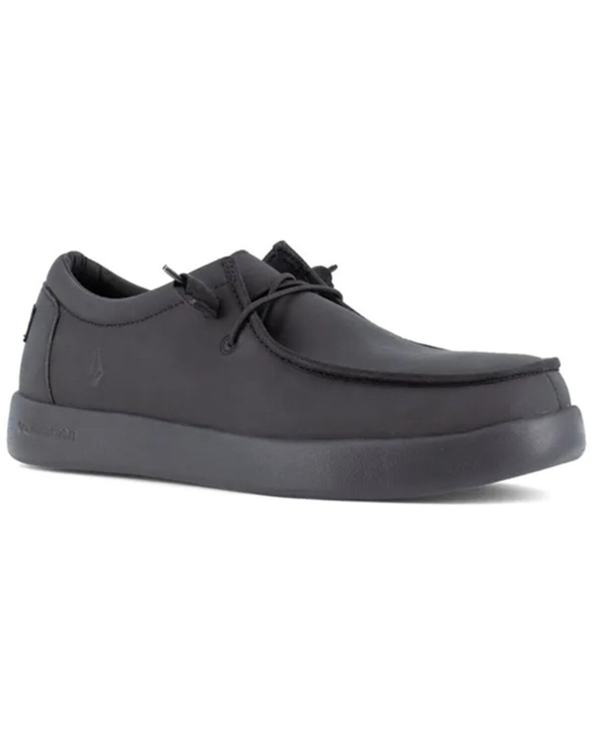 Image #1 - Volcom Women's Chill Slip-On Casual Work Shoes - Composite Toe, Black, hi-res