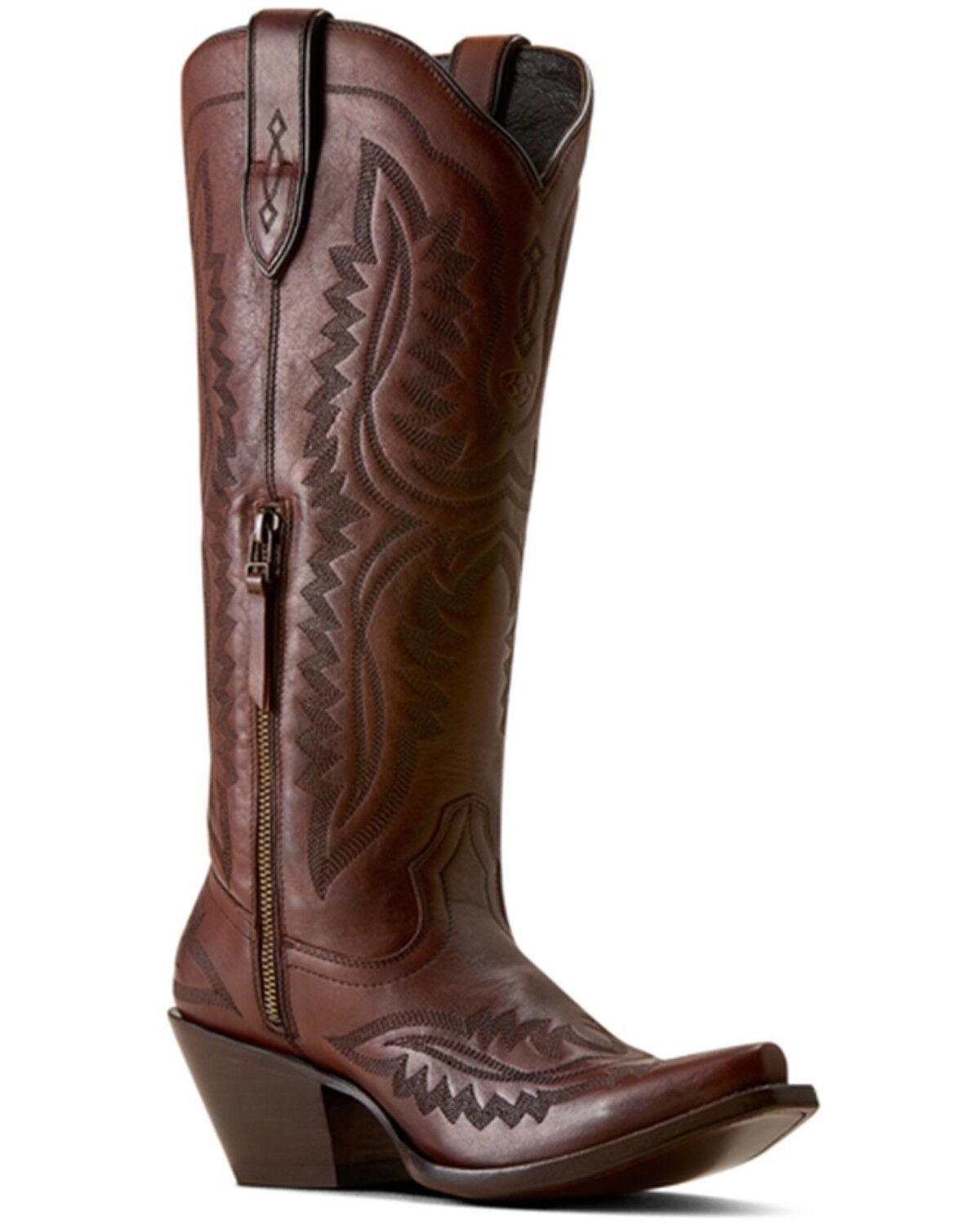 Ariat Women's Casanova Tall Western Boots - Snip Toe, Brown, hi-res
