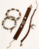 Image #1 - Shyanne Women's Crescent Bronze 4pc Bracelet Set, Rust Copper, hi-res