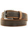 Image #1 - Hawx Men's Heavy Duty Stitch Work Belt, Brown, hi-res