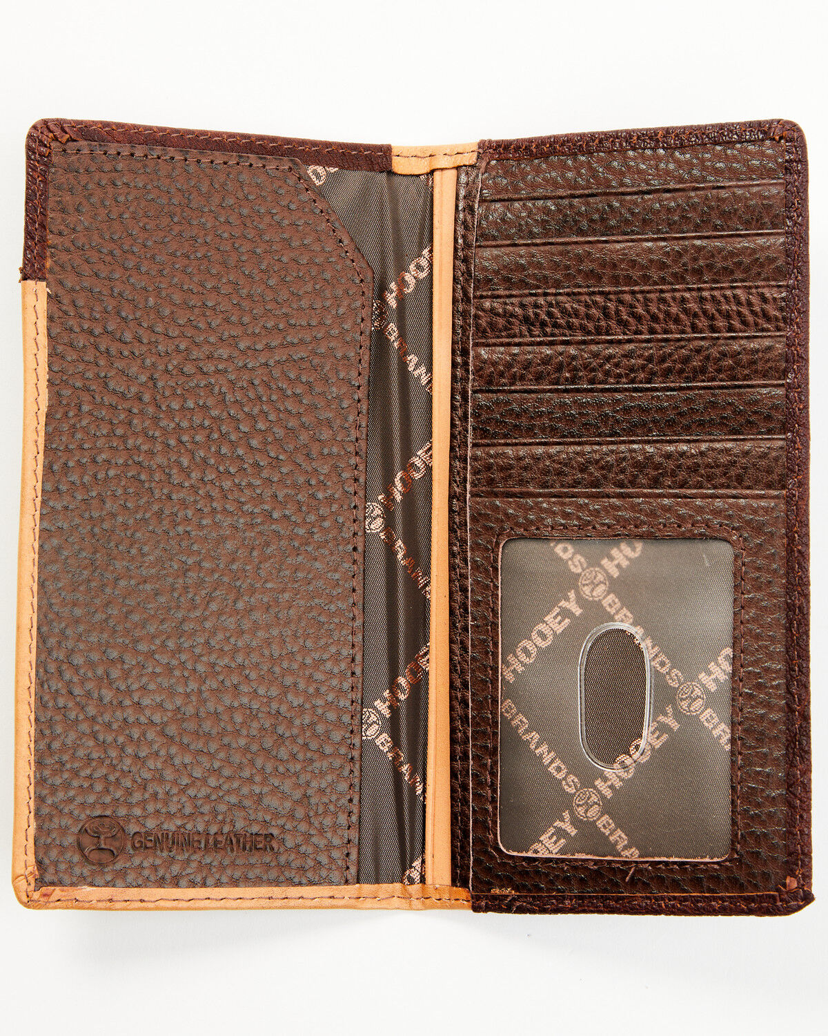 Image #2 - Hooey Men's Top Notch Tooled Wallet, Brown, hi-res