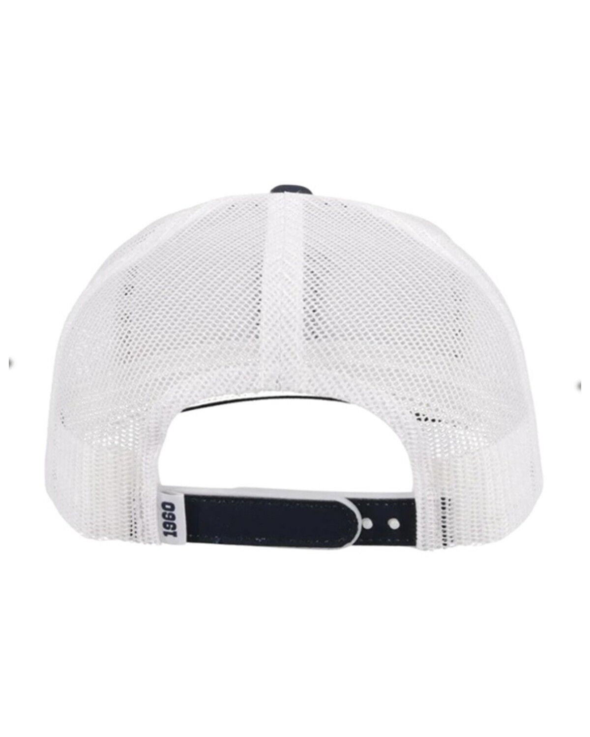 Image #2 - Hooey Men's Dallas Logo Trucker Cap, White, hi-res