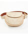 Cleo + Wolf Women's Saddle Belt Bag, Natural, hi-res