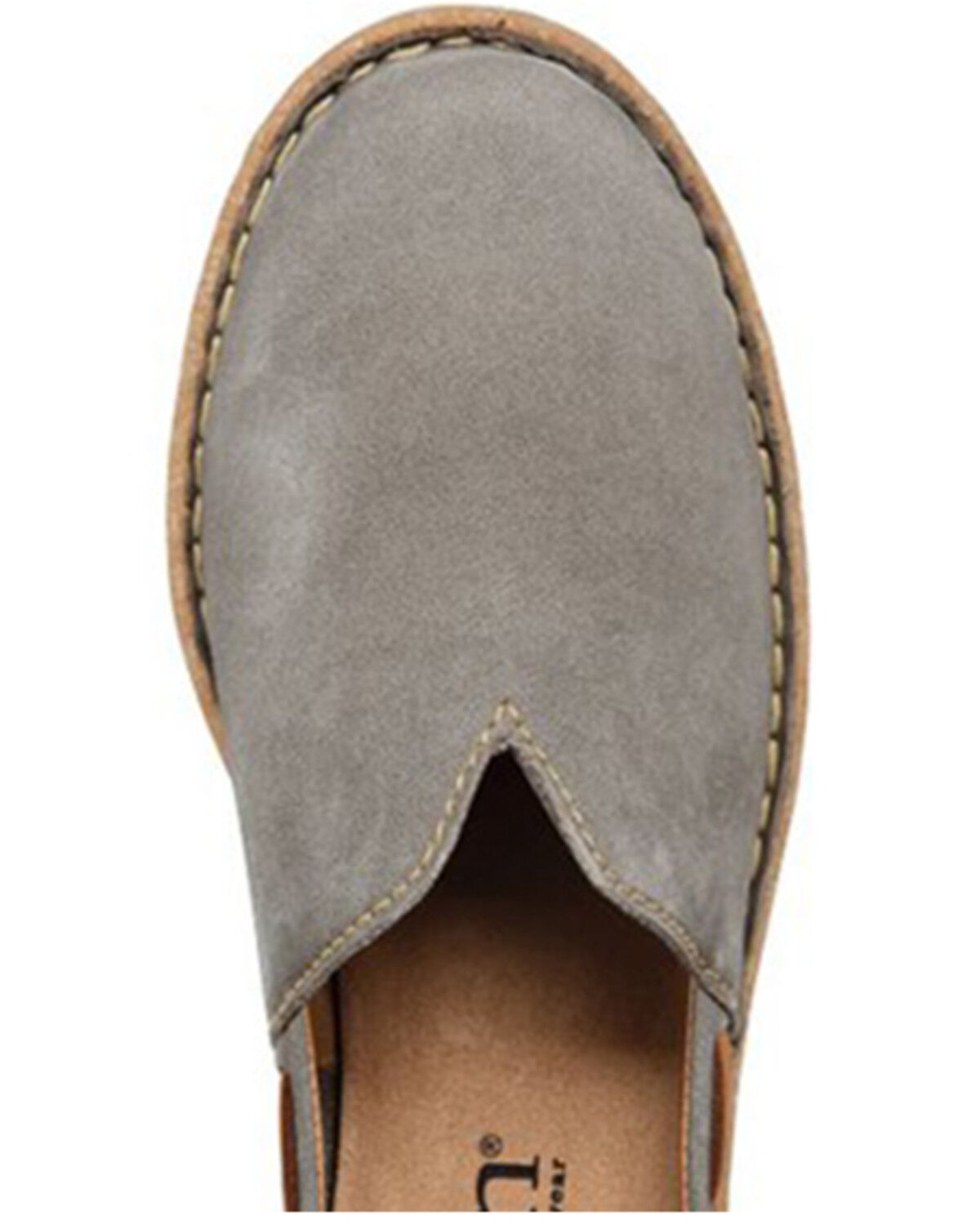 Image #6 - Born Women's Naya Slip-On Casual Shoes - Round Toe, Grey, hi-res