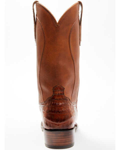 Cody James Black 1978 Men's Chapman Exotic Caiman Belly Western Boots - Medium Toe , Cognac, hi-res