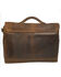Image #2 - STS Ranchwear by Carroll Men's Croc Messenger, Chestnut, hi-res