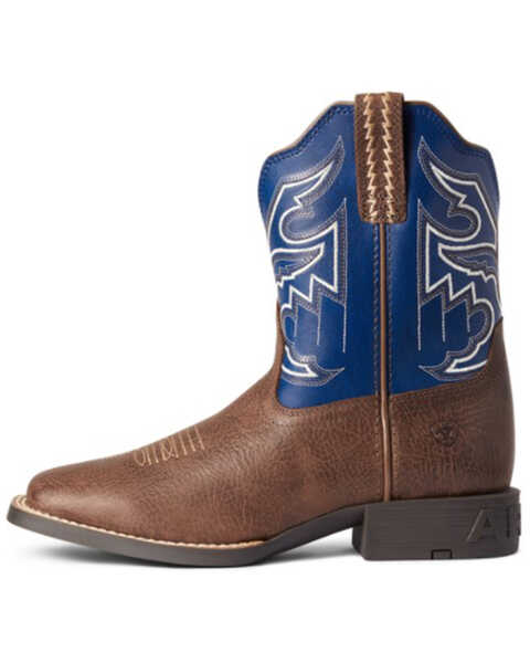Image #2 - Ariat Boys' Sorting Pen Western Boots - Square Toe, Brown, hi-res