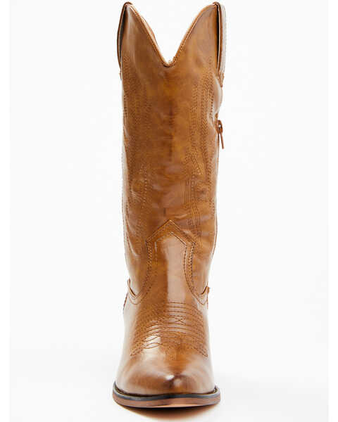 Roper Women's Nettie Western Boots - Medium Toe, Tan, hi-res