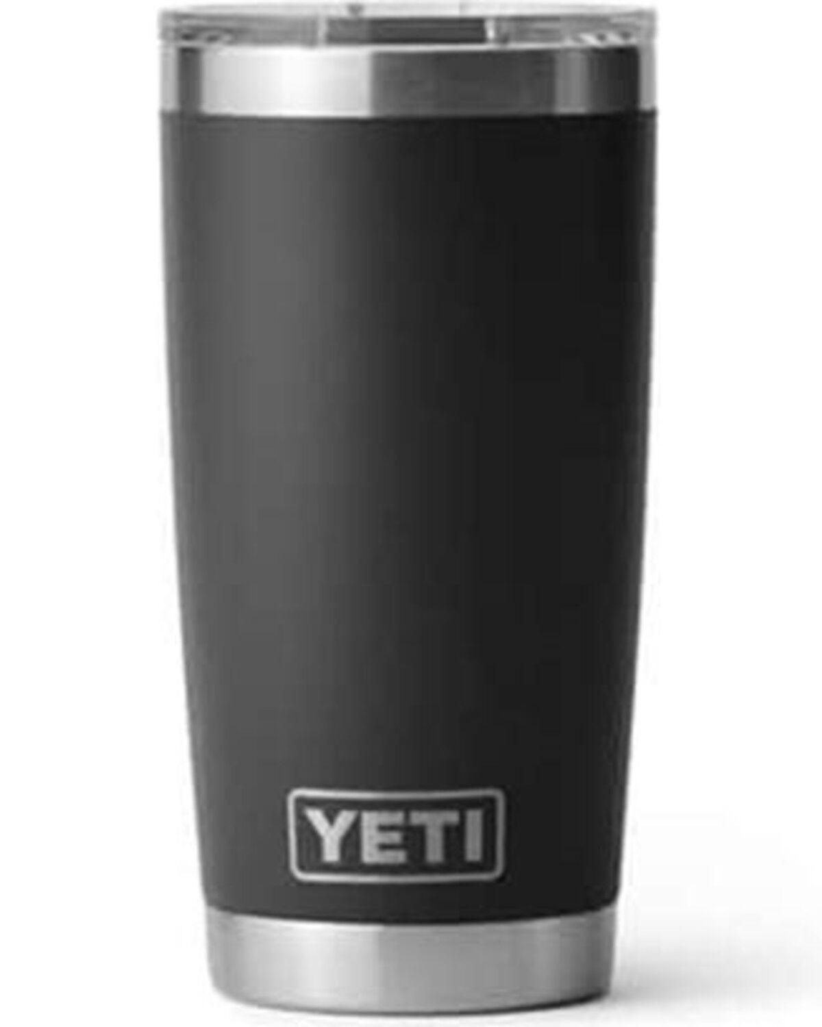 YETI Rambler&reg; MagSlider&trade; Lid 20oz Tumbler, Black, hi-res