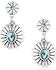 Image #1 - Montana Silversmiths Women's Heyday Blossom Earrings, Silver, hi-res