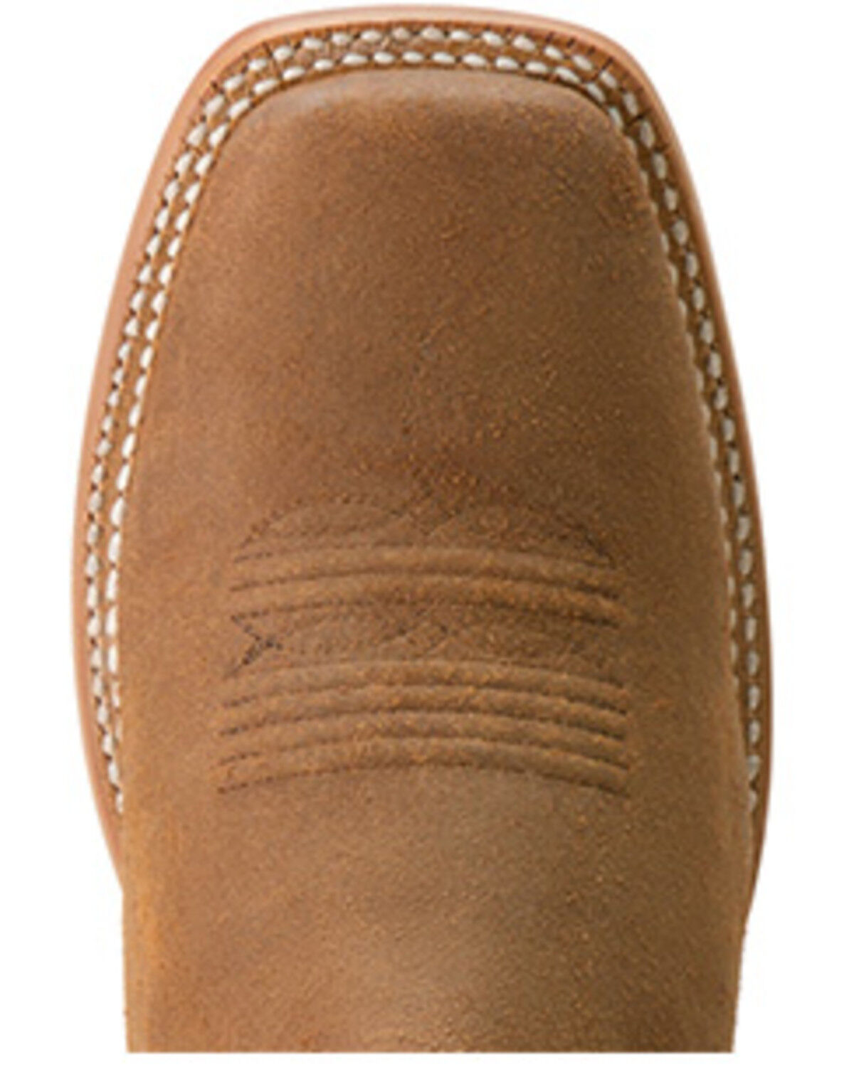 Image #4 - Ariat Men's Sting Roughout Western Boots - Broad Square Toe, Brown, hi-res