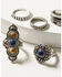 Image #2 - Shyanne Women's Monument Valley 5-Piece Ring Set, Silver, hi-res