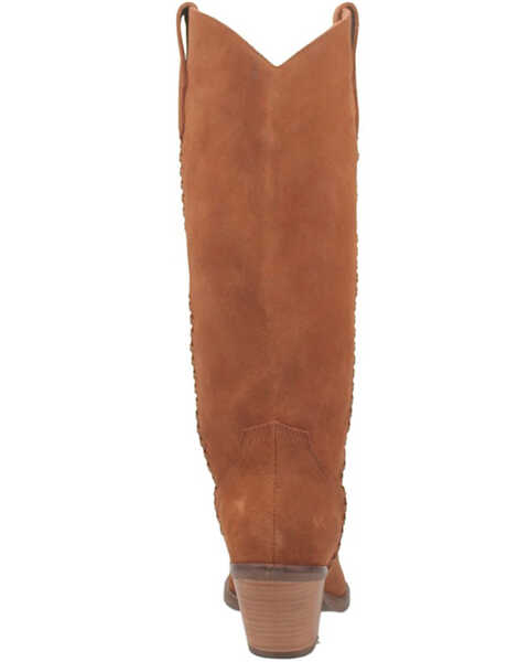 Image #5 - Dingo Women's Sweetwater Tall Western Boots - Snip Toe, Brown, hi-res