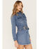 Image #1 - Idyllwind Women's Delaney Medium Wash Belted Western Denim Mini Dress, , hi-res