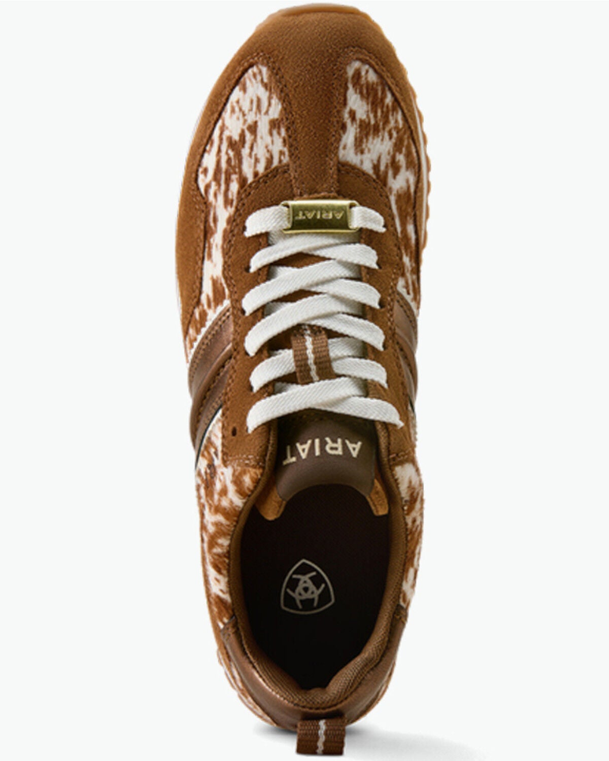Image #3 - Ariat Women's Ranch Runner Casual Shoes, Brown, hi-res