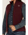 Ariat Women's Logo Embroidered New Team Softshell Vest, Wine, hi-res