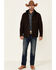 Image #2 - Powder River Outfitters Men's Button-Front Wool Coat, , hi-res
