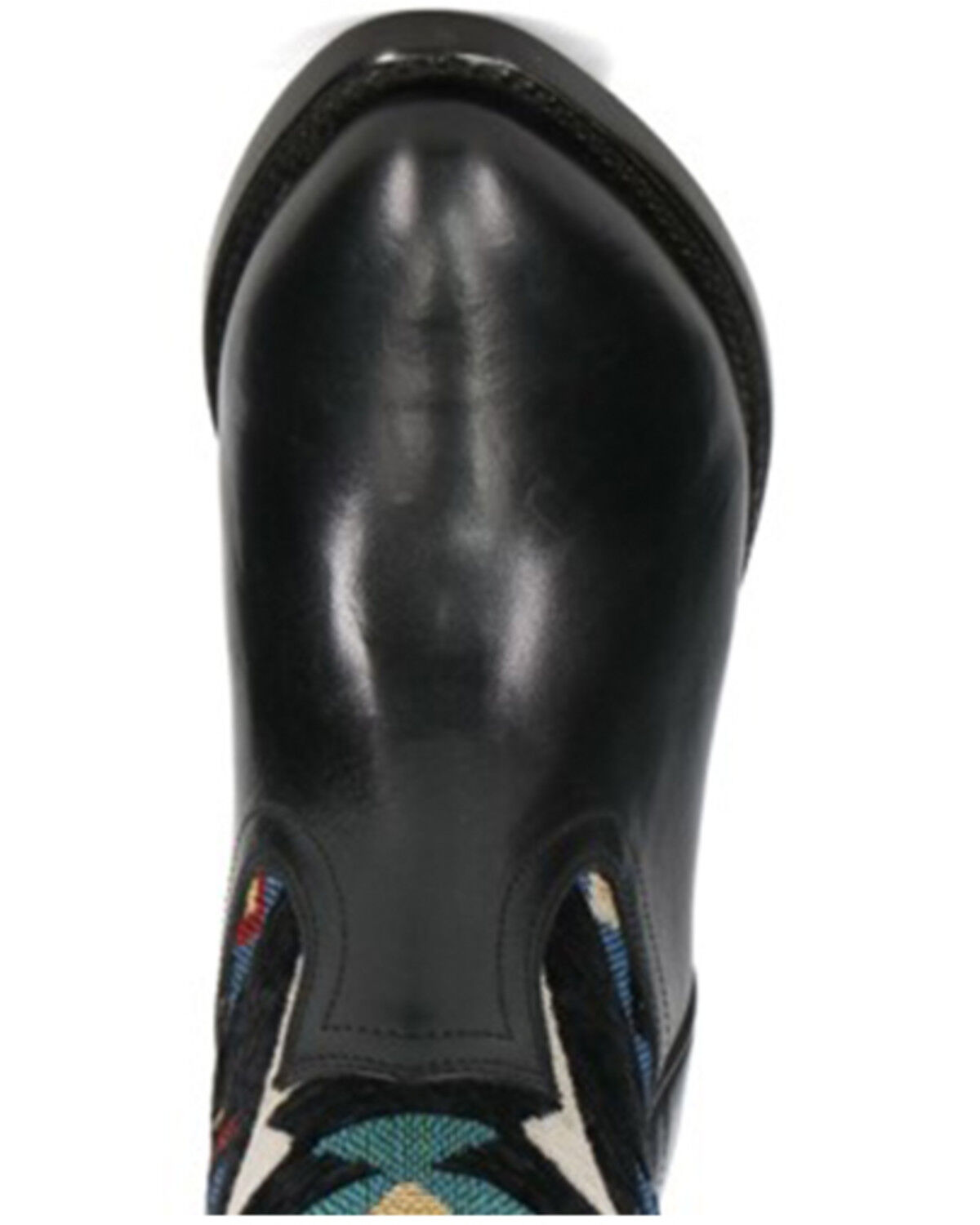 Image #6 - Frye Women's Billy Southwestern Western Boots - Round Toe, Black, hi-res