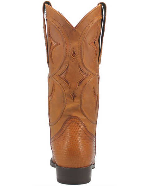 Image #5 - Dingo Men's Dodge City Western Boots - Snip Toe, Tan, hi-res