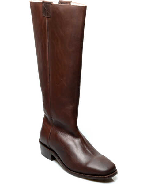 Image #1 - Oak Tree Farms Women's Pale Rider Pull on Boots, Brown, hi-res