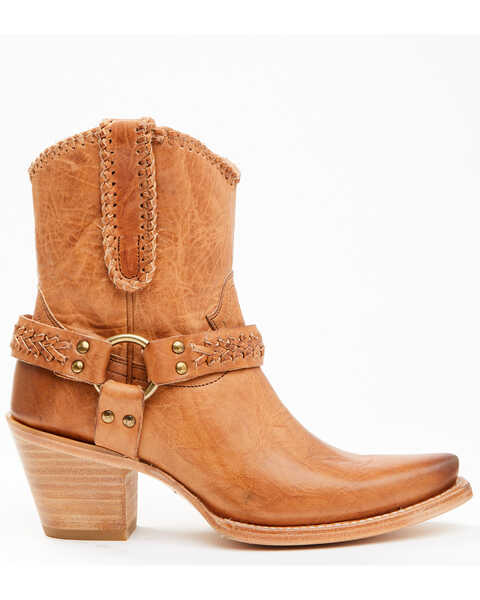 Image #2 - Cleo + Wolf Women's Willow Fashion Booties - Snip Toe, Tan, hi-res
