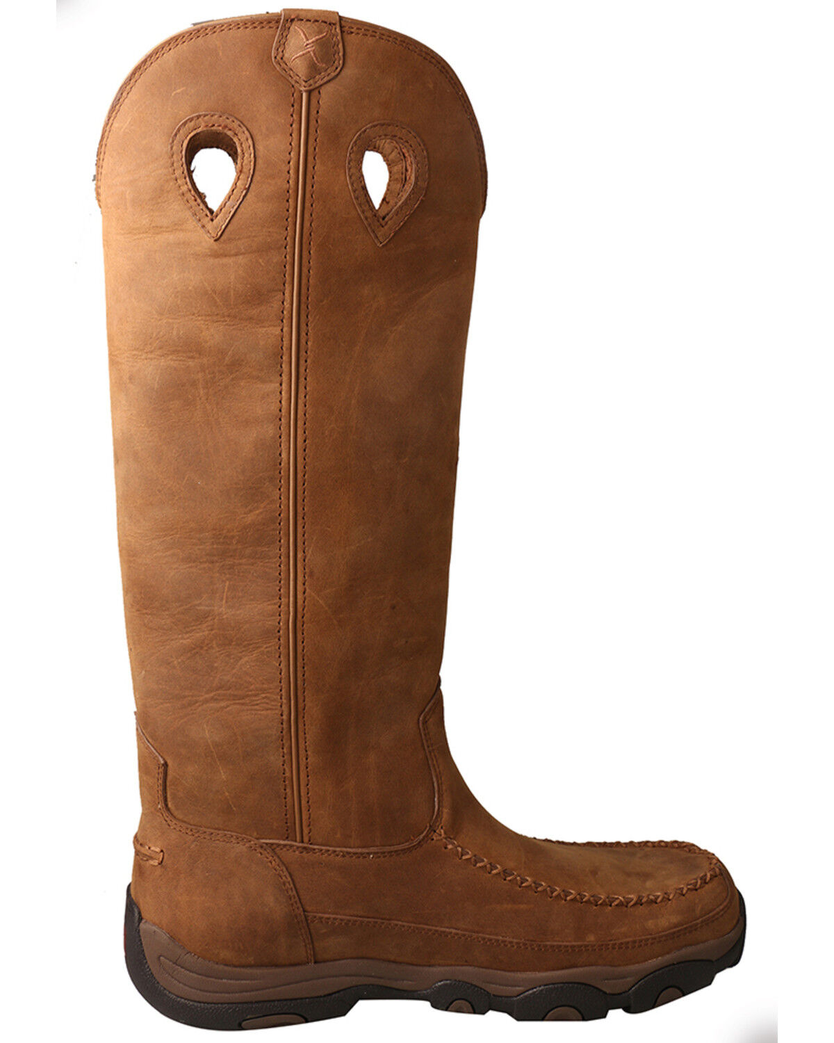 Image #2 - Twisted X Men's 17" Viperguard Waterproof Snake Boots, Brown, hi-res