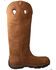 Image #2 - Twisted X Men's 17" Viperguard Waterproof Snake Boots, Brown, hi-res
