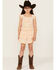 Image #1 - Hayden LA Girls' Pale Print Ruffle Skirt, Yellow, hi-res