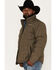 Image #2 - Ariat Men's Crius Insulated Solid Jacket, Olive, hi-res