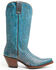 Image #2 - Shyanne Women's Ryanne Exotic Lizard Western Boots - Snip Toe, Blue, hi-res