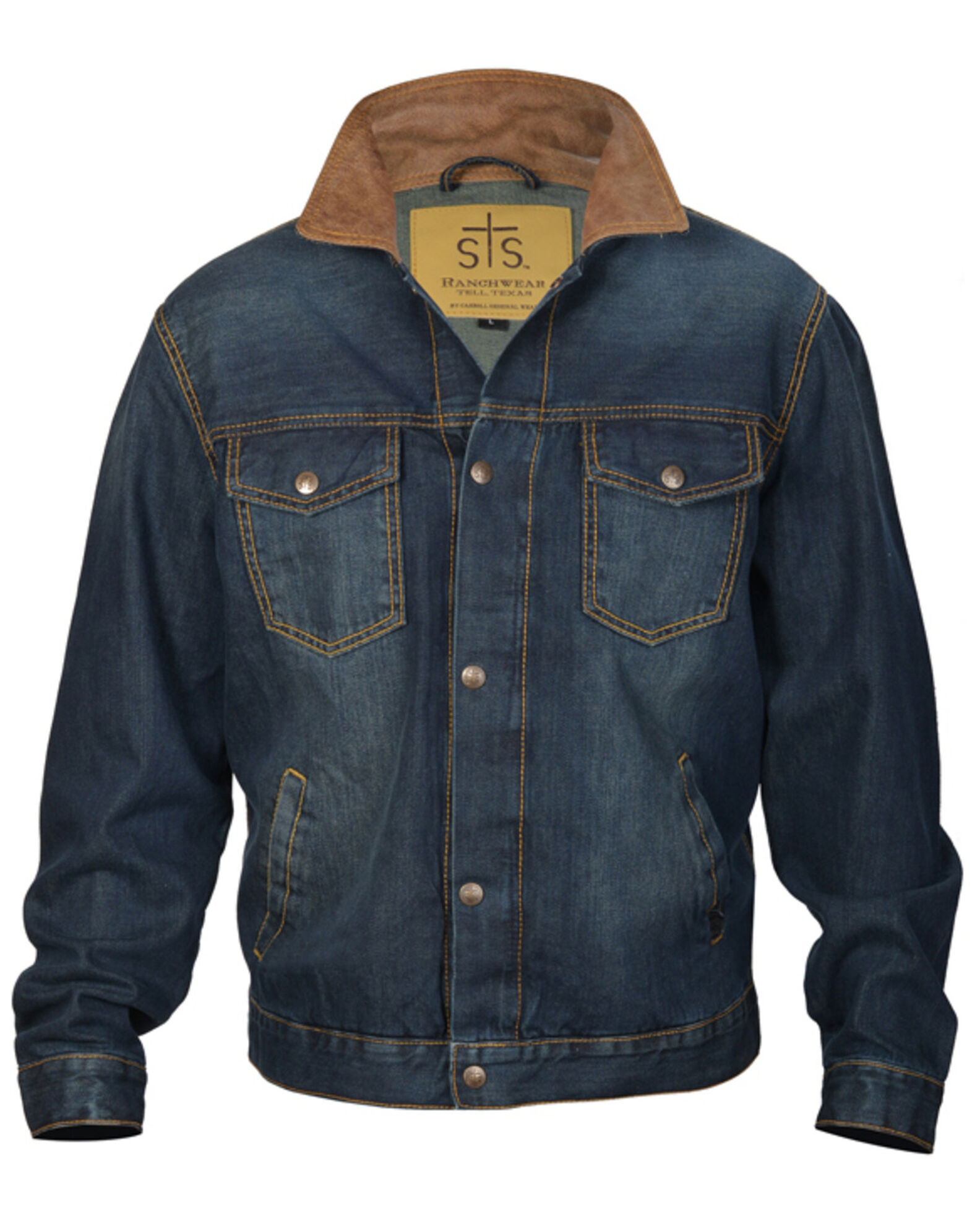 Product Name STS Ranchwear Boys Youth Jumper Denim Jacket
