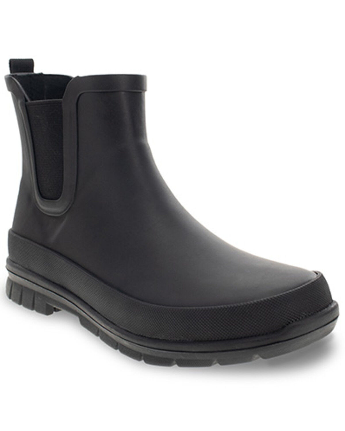 Image #1 - Western Chief Women's Classic Matte Chelsea Rain Boots, Black, hi-res