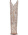 Image #4 - Dan Post Women's 16" Triad Silvie Tall Western Boots - Snip Toe, Ivory, hi-res