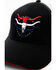 Image #2 - Cody James Men's Americana Steer Head Ball Cap, Black, hi-res
