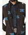 Image #3 - RANK 45® Men's Southwestern Print Softshell Jacket - Tall , Chocolate, hi-res