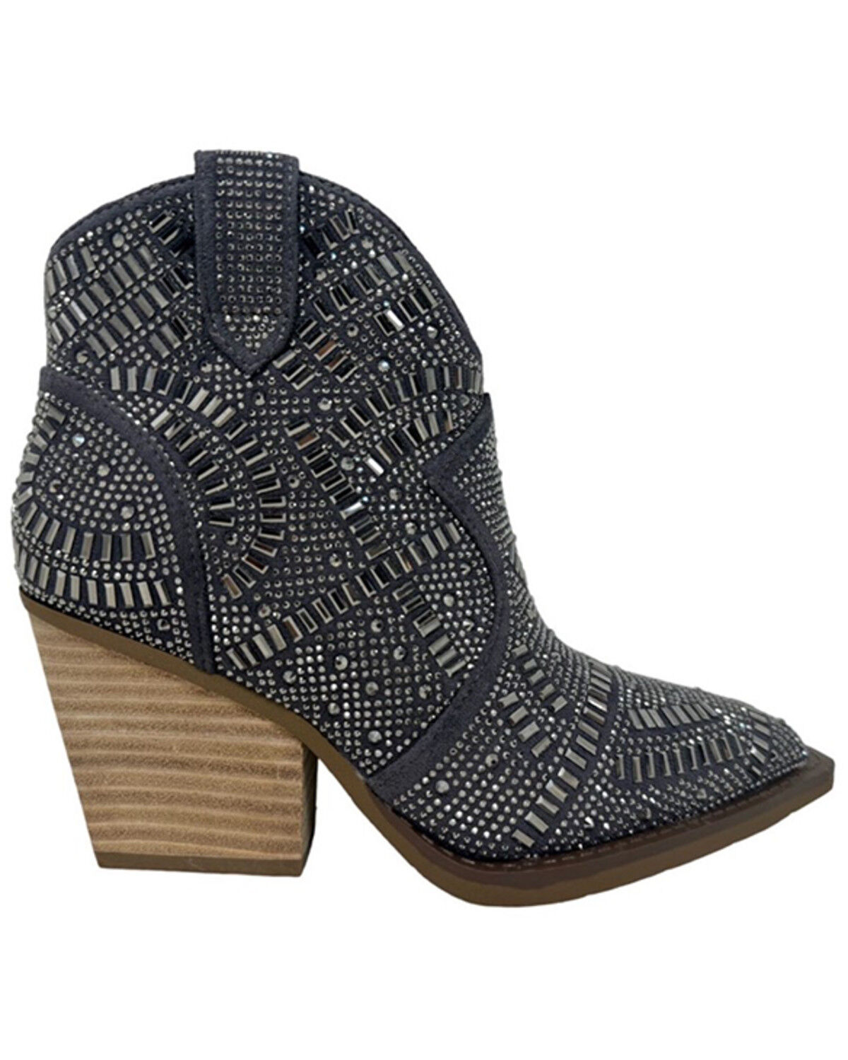 Image #1 - Very G Women's One Day Fashion Booties - Snip Toe, Grey, hi-res