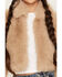 Image #3 - Shyanne Girls' Polar Bluff Faux Fur Sparkle Jacket, Khaki, hi-res