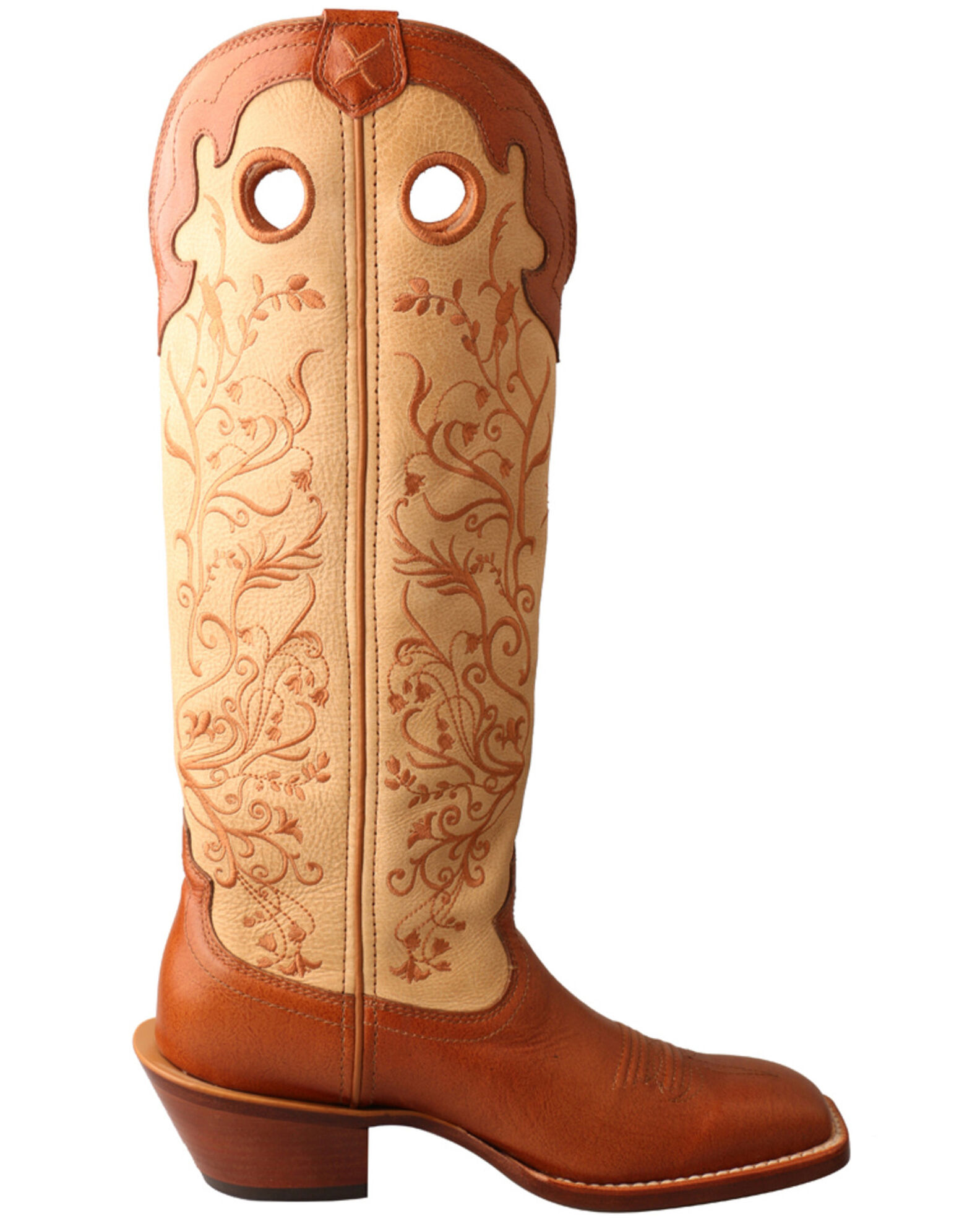 Twisted X Women s Buckaroo Western Boots Broad Square Toe Sheplers