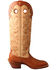 Image #2 - Twisted X Women's Buckaroo Western Boots - Broad Square Toe, , hi-res