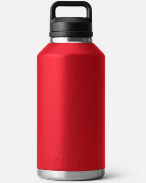 Image #2 - Yeti Rambler® 64oz Water Bottle with Chug Cap , Red, hi-res