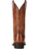 Ariat Women's Rich Brown Round Up Remuda Western Boots - Square Toe , Brown, hi-res