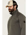 Image #2 - Brothers and Sons Men's Uinta Quilted Pullover , Dark Grey, hi-res