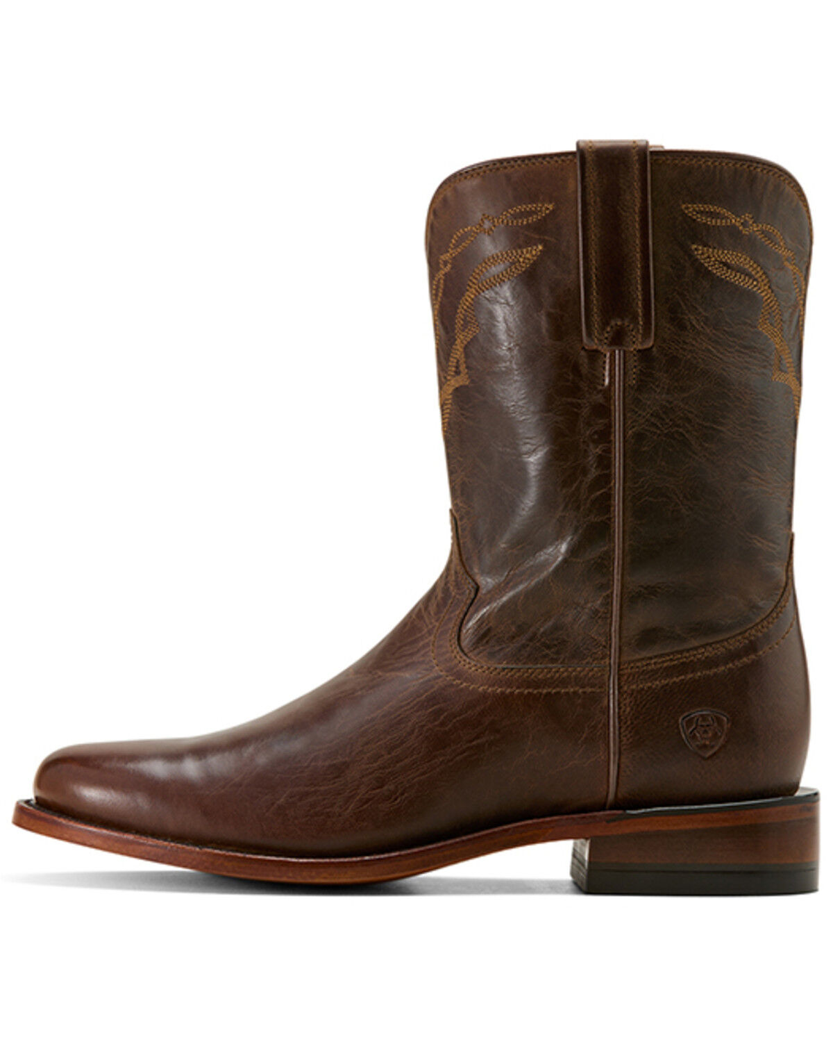 Image #2 - Ariat Men's Downtown Loco Western Boots - Round Toe, Brown, hi-res