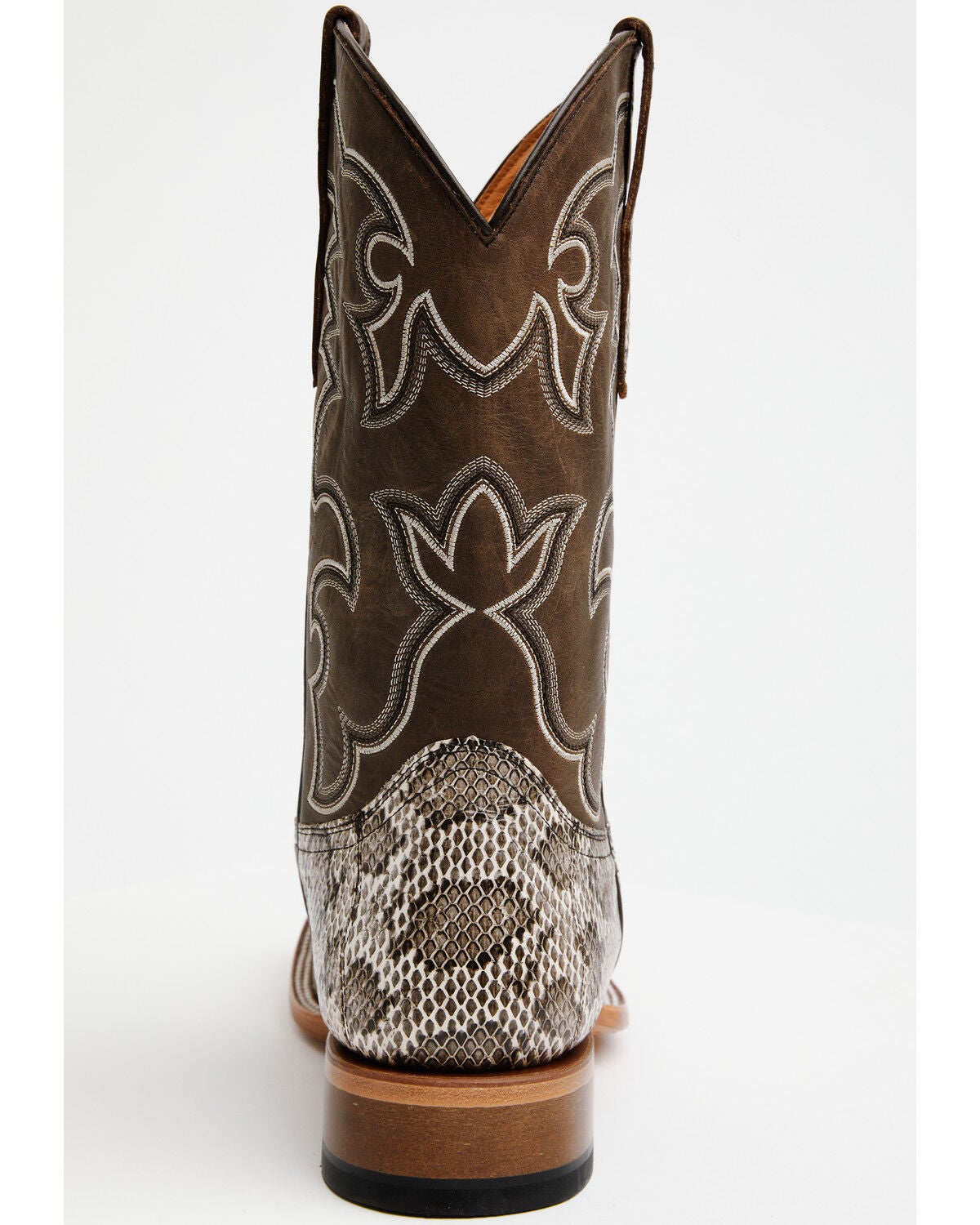 Image #5 - Cody James Men's Rat Belly Exotic Snake Western Boots - Broad Square Toe, Natural, hi-res