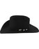 Image #2 - Stetson Apache 4X Felt Cowboy Hat, Black, hi-res