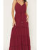 Image #3 - Idyllwind Women's Sleeveless Maxi Dress, Maroon, hi-res