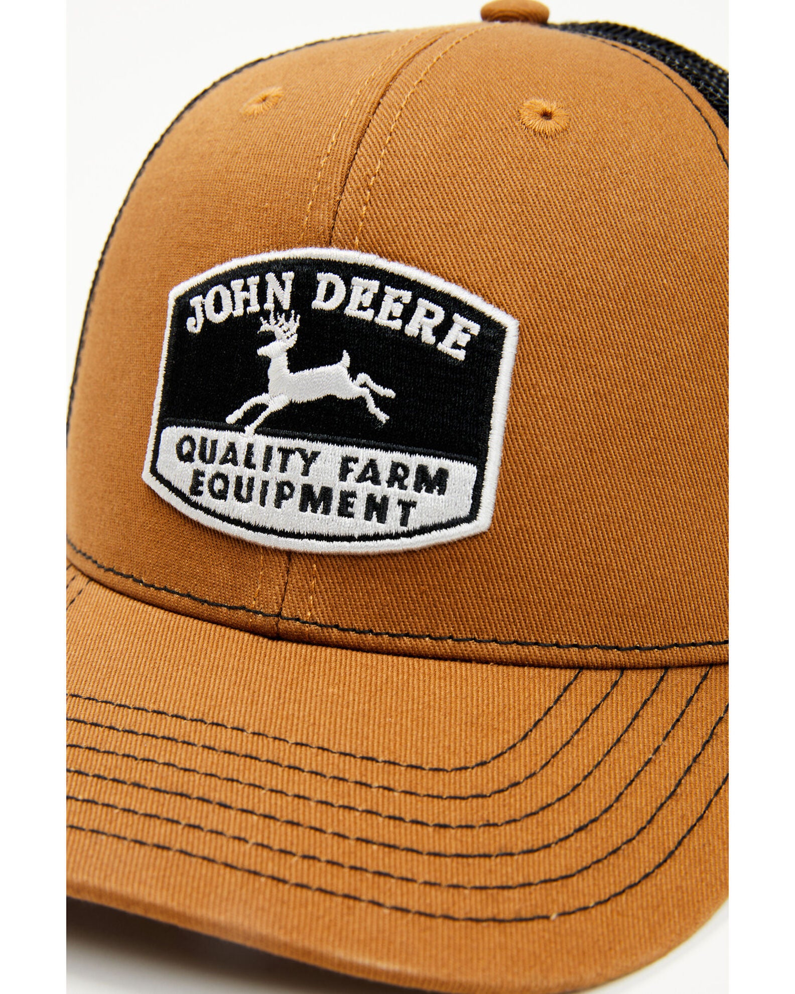 John Deere Mens Green Twill "Nothing Runs Like A Deere" Hat
